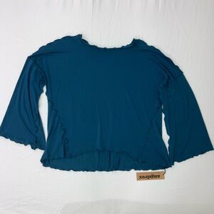 Angelrox TRULY Teal Women's Top one size fits most NWT